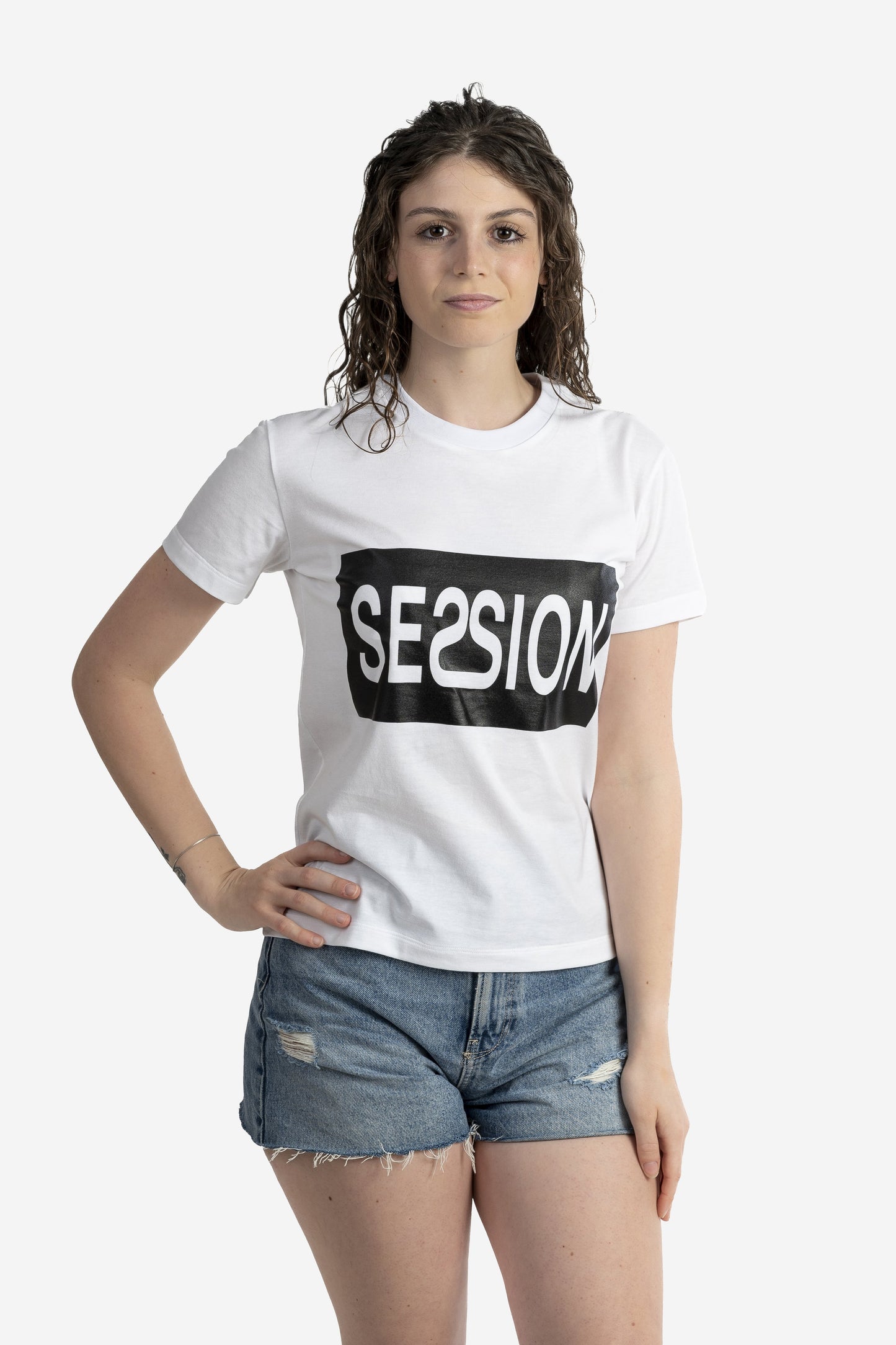 T-shirt con box Session