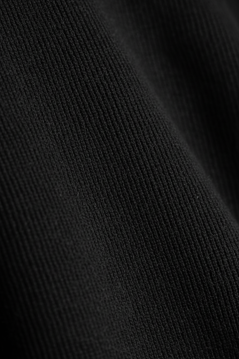 Macro texture tessuto nero