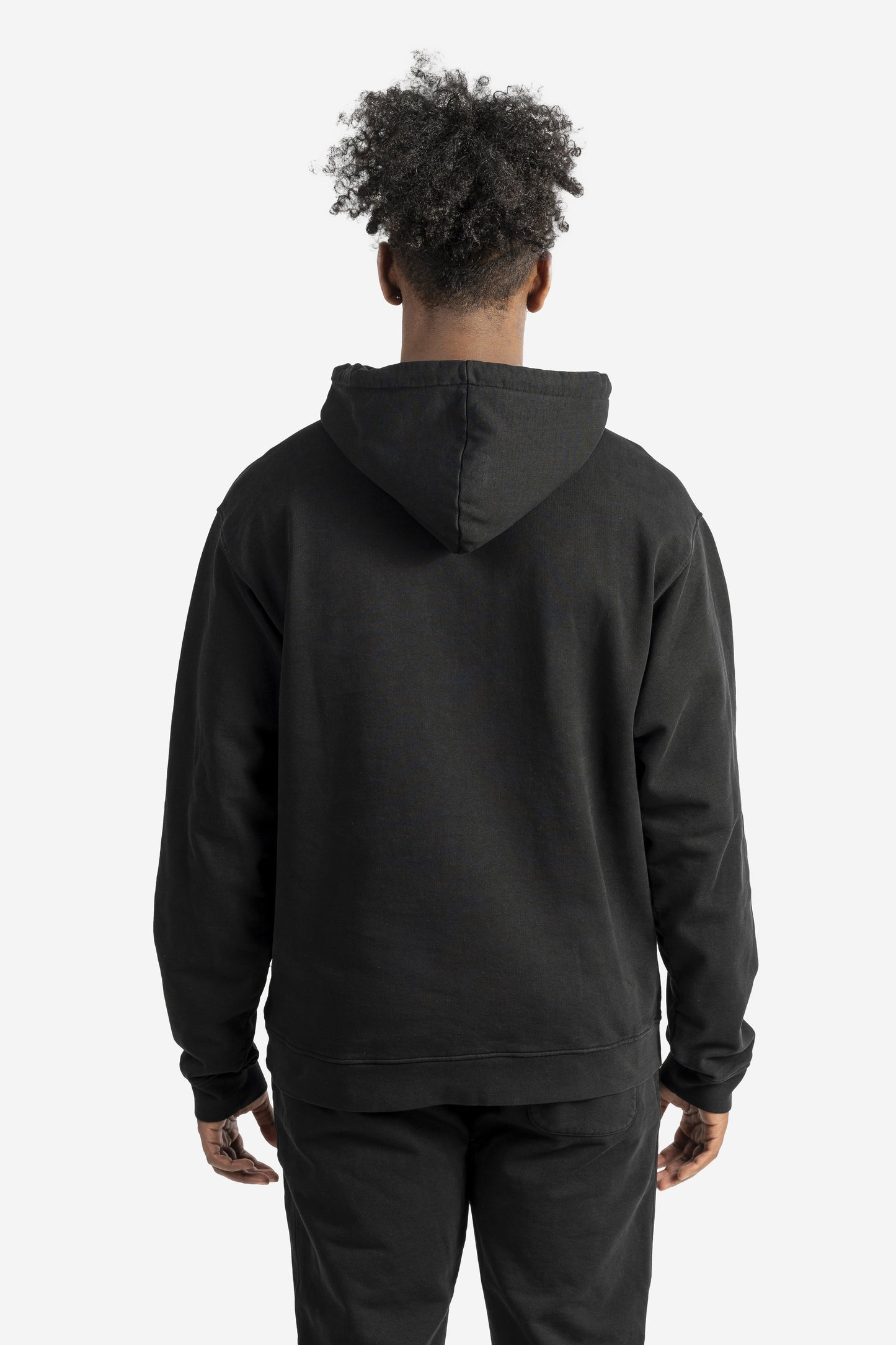 Felpa over size con logo embossed