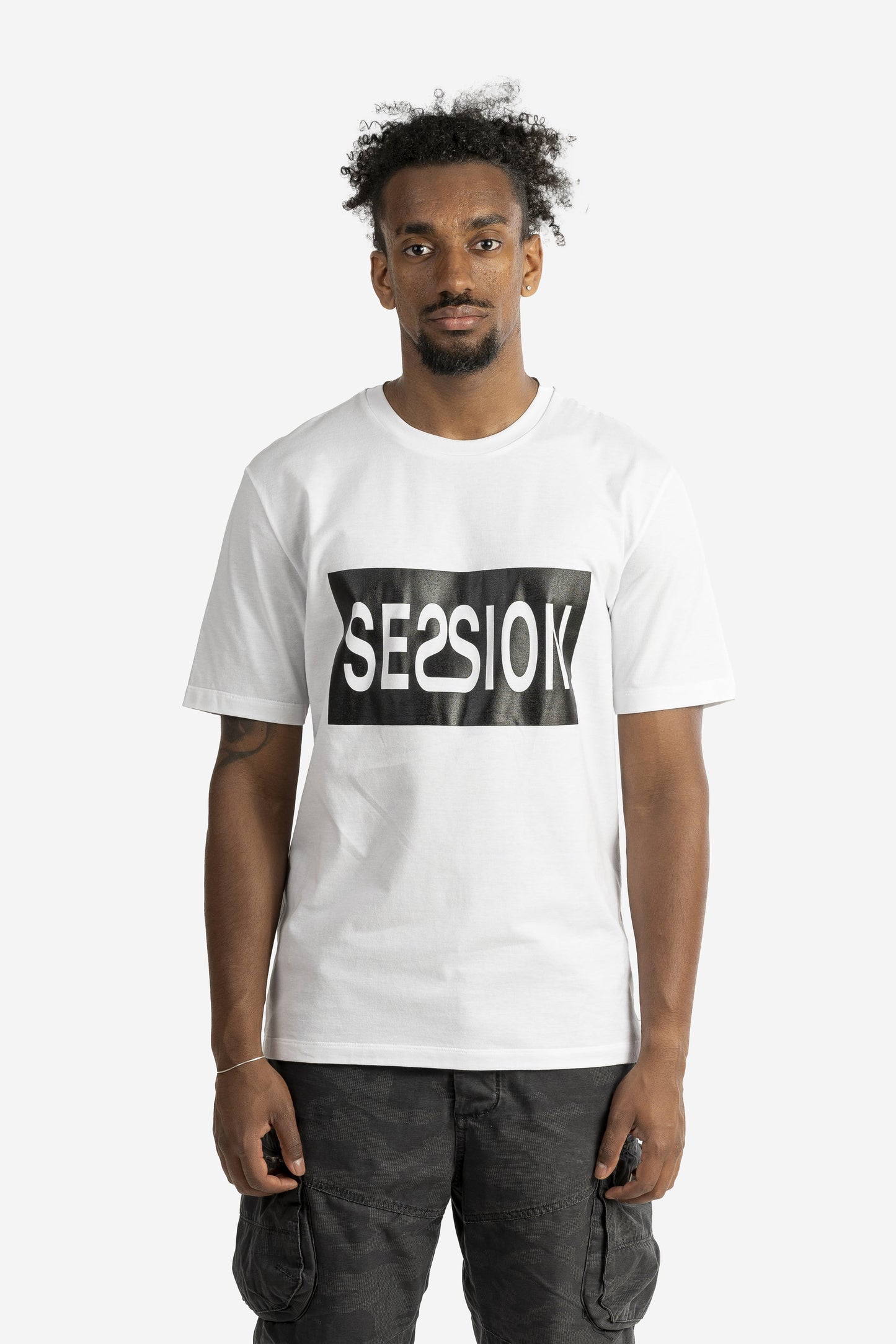 T-shirt con box Session
