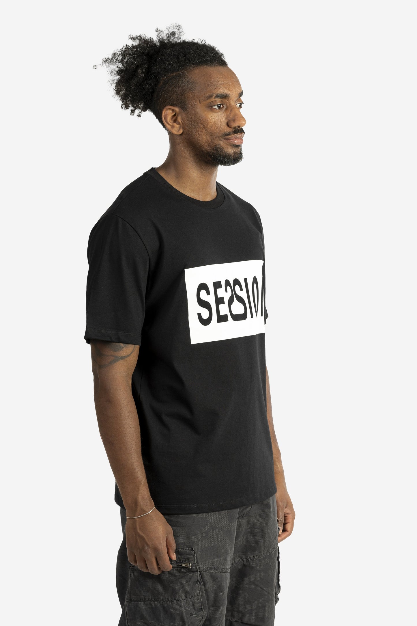 T-shirt con box Session