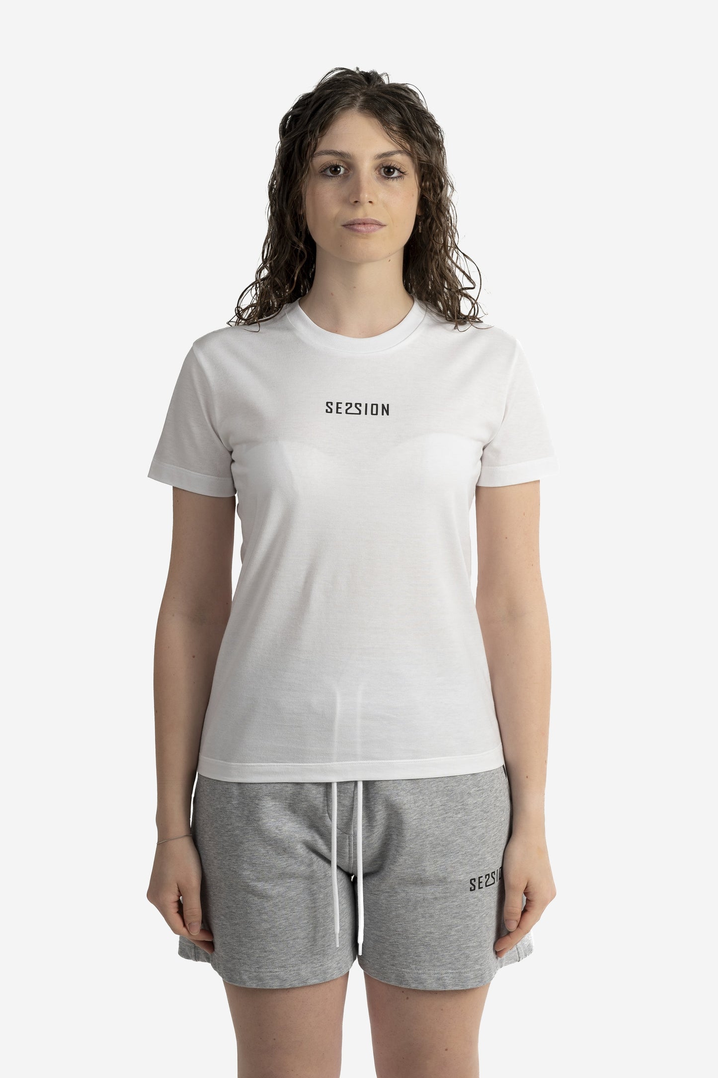 T-shirt con micro logo