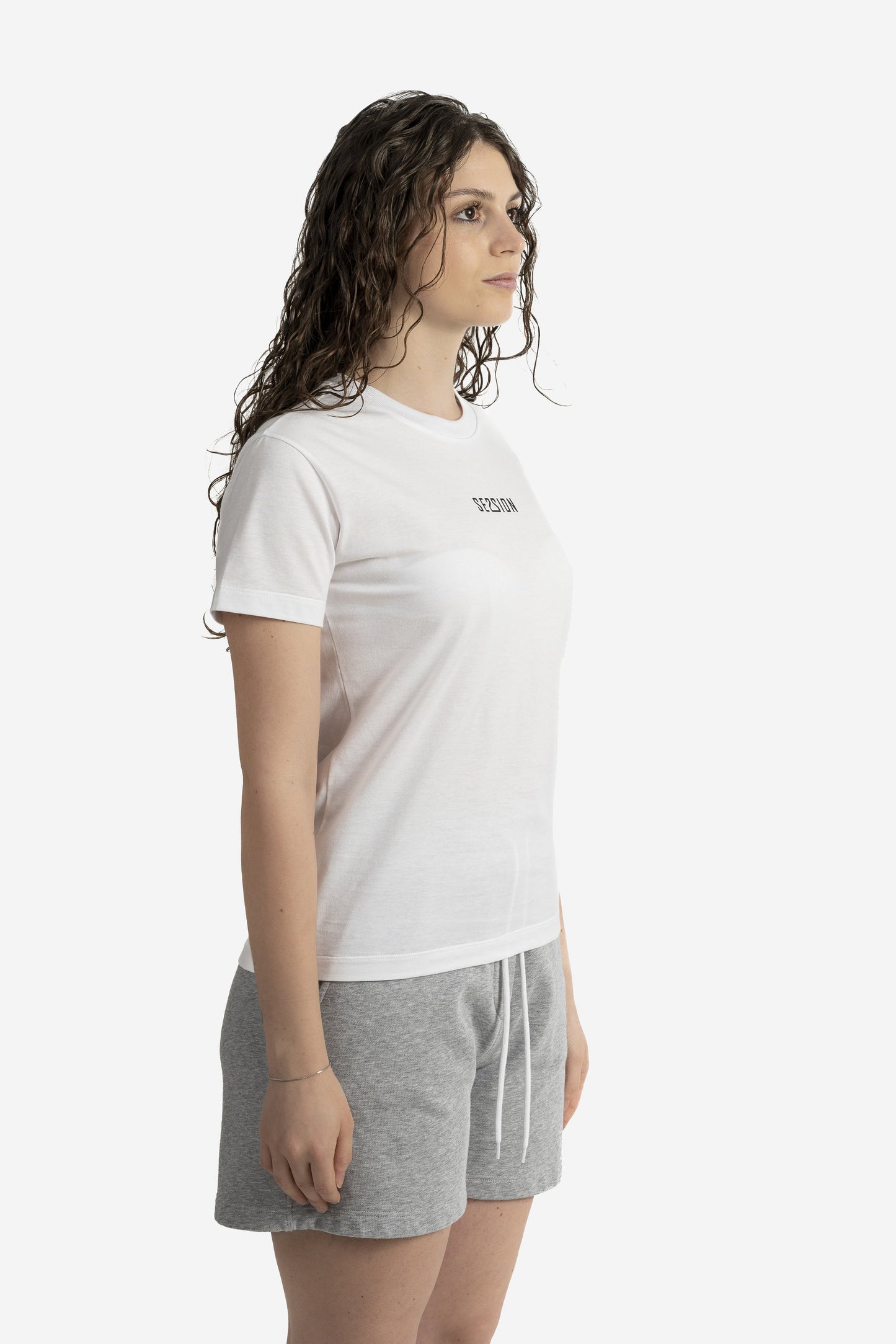 T-shirt con micro logo