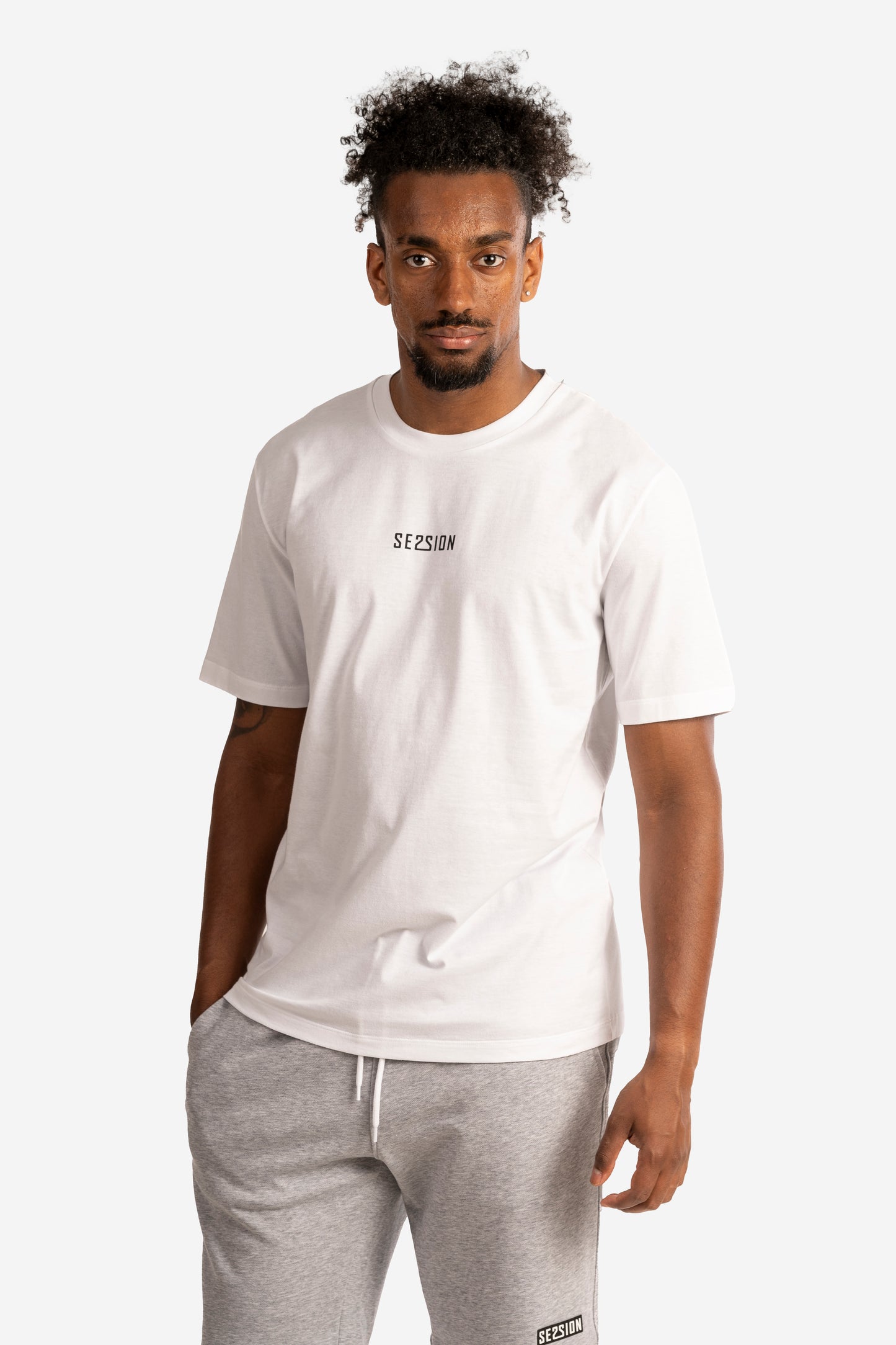 T-shirt con micro logo