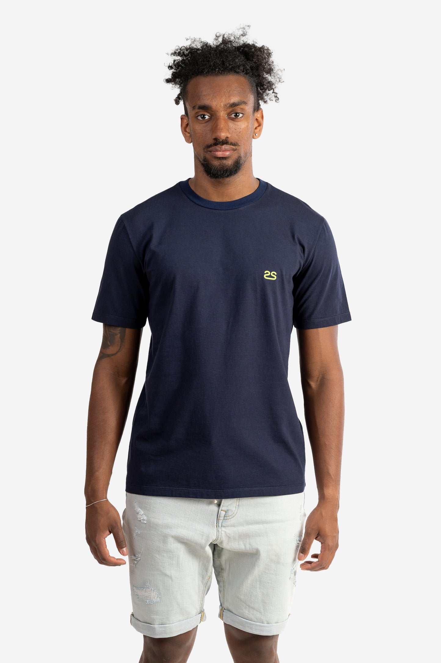 T-shirt con logo spessorato