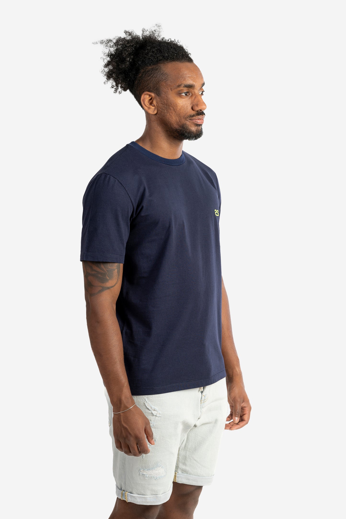 T-shirt con logo spessorato