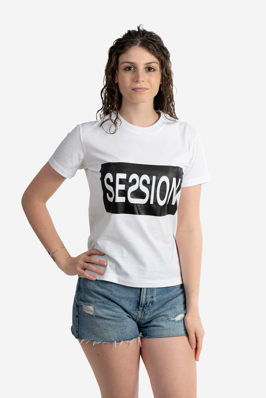 T-shirt con box Session