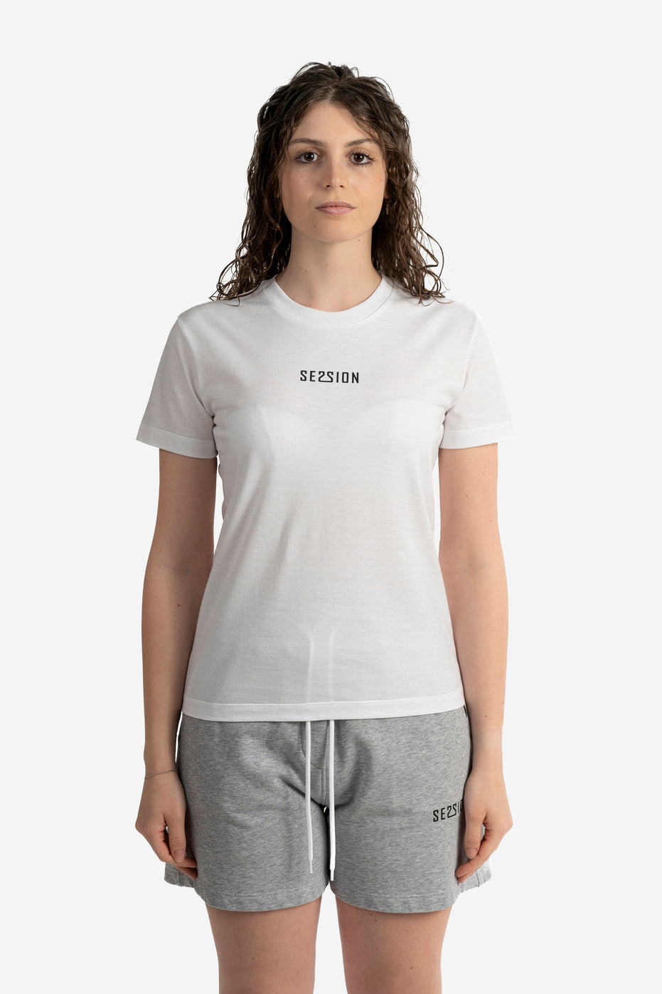 T-shirt con micro logo