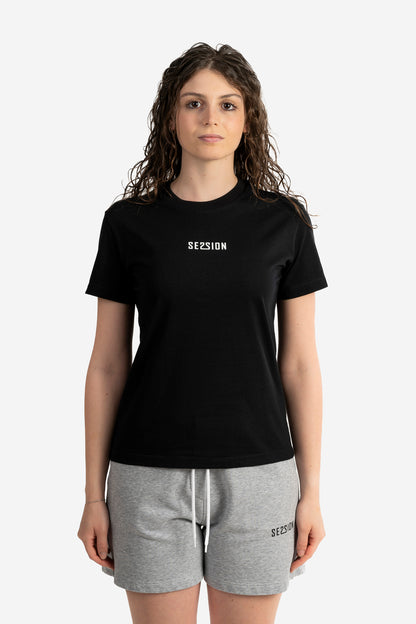 T-shirt con micro logo