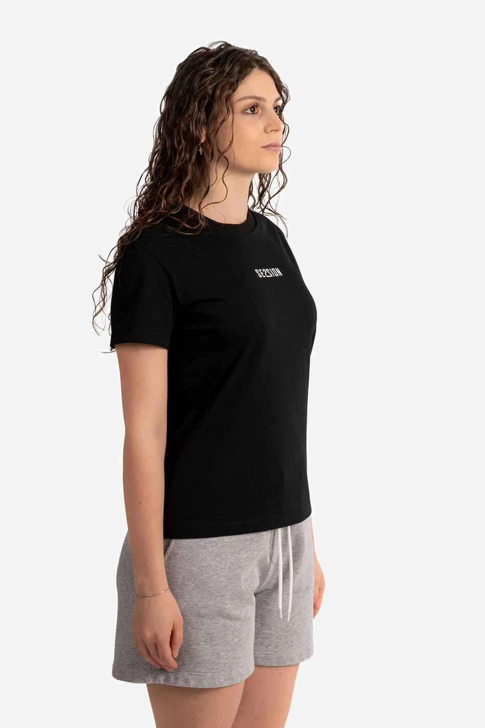 T-shirt con micro logo