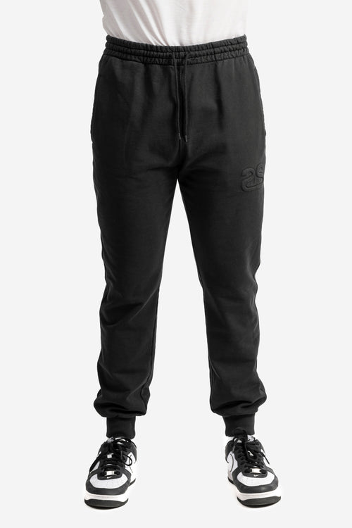Pantalone con logo embossed