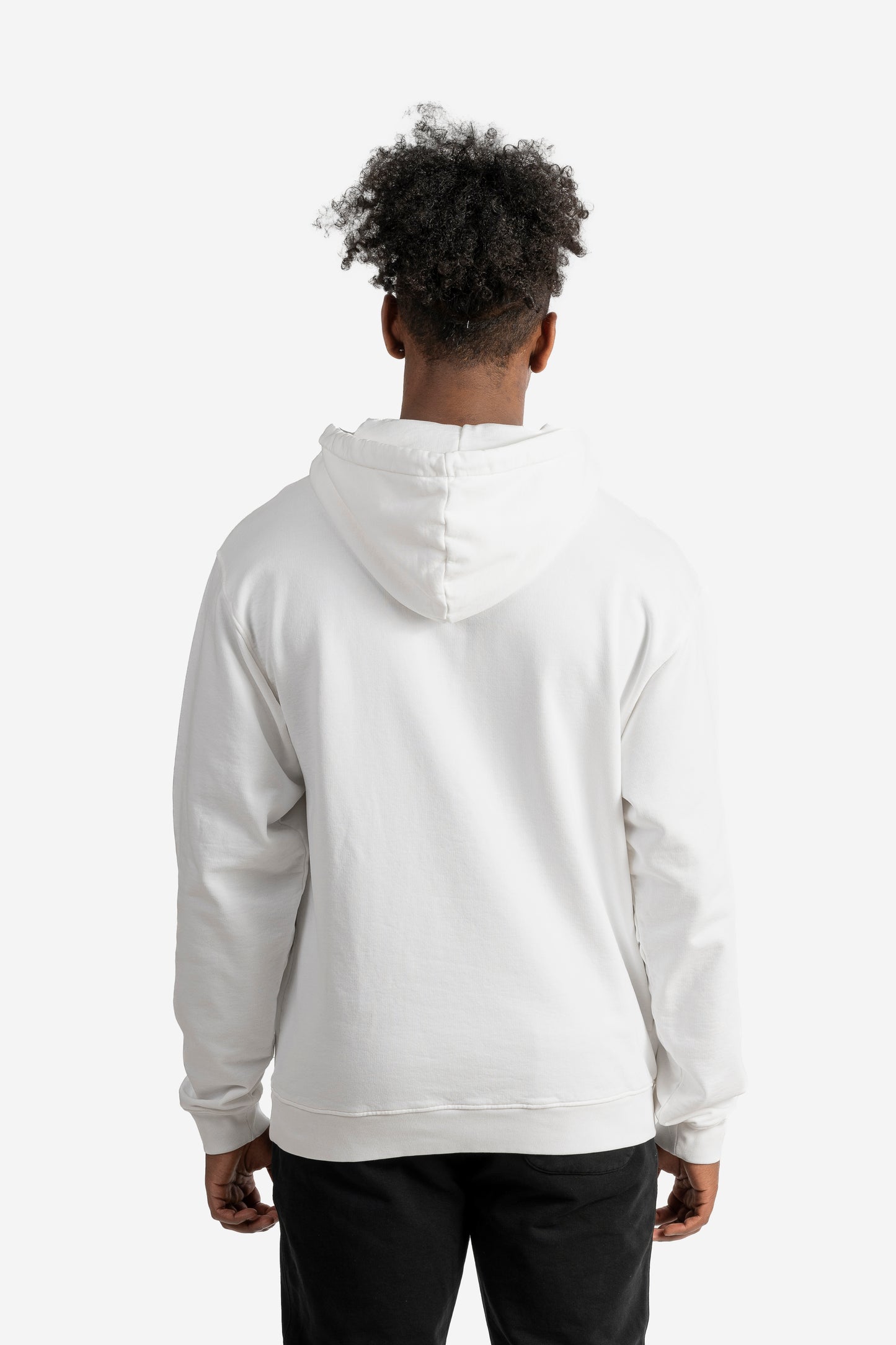 Felpa over size con logo embossed
