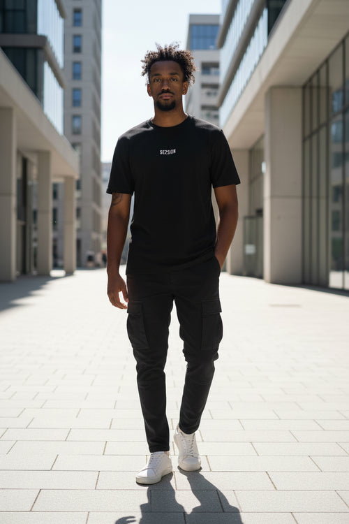 T-shirt con micro logo