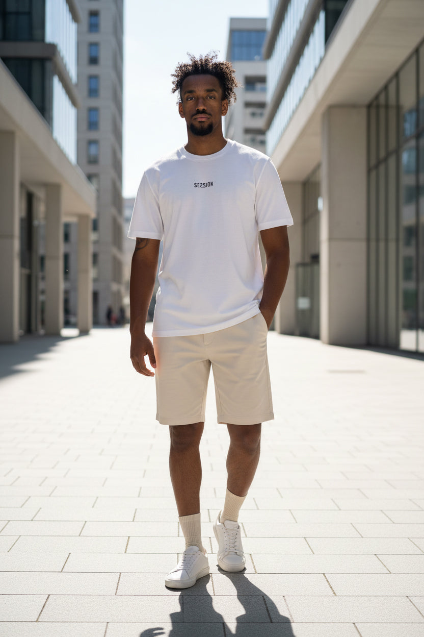 T-shirt con micro logo